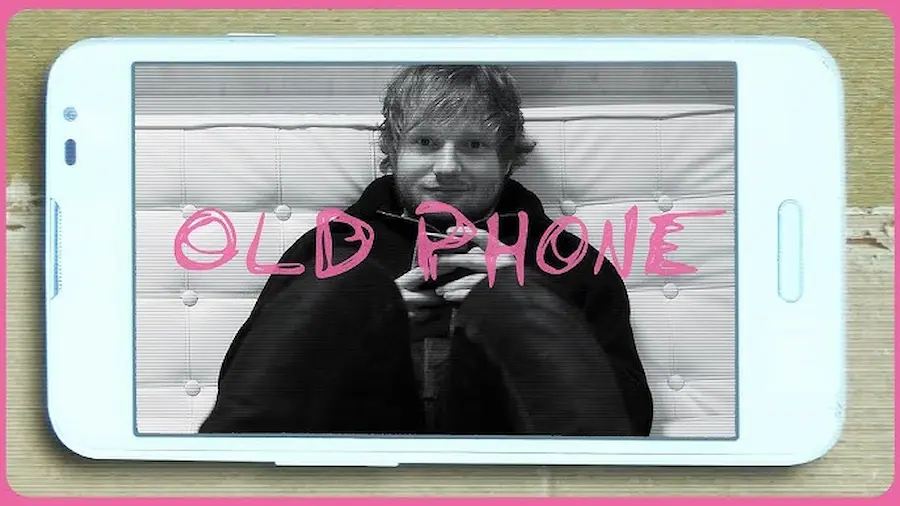 Ed Sheeran「Old Phone」画像