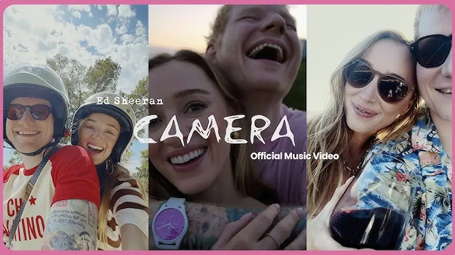 CAMERA ED SHEERAN